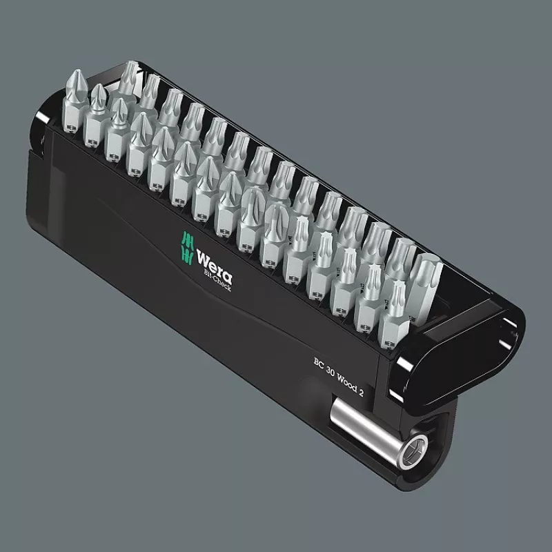 Wera 2 SB schroevendraaier-bitset 30-delig Phillips Pozidriv