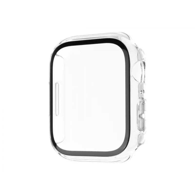 Fixed | Pure beschermhoes met gehard glas voor Apple Watch 10 42mm | transparant