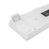 Toetsenbord White Shark RONIN wit USB QWERTY 68 toetsen LED