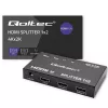Actieve HDMI-splitter 2 x HDMI 4Kx2K, 3,4 Gbit/s