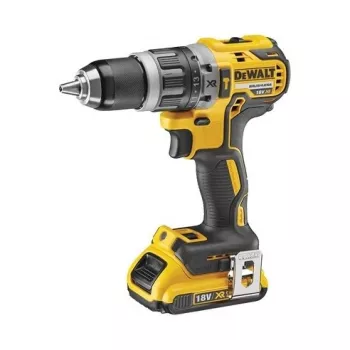 Accuschroevendraaier DeWalt DCD796D2-QW 18V Li-Ion, 2x2Ah, snelspanboorhouder 13 mm, klopboormachinefunctie, 1,6 kg
