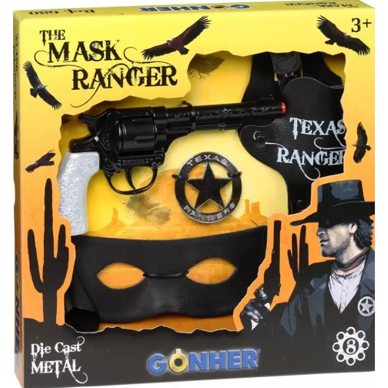 Gonher cowboyset met masker