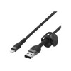 Lightning-kabel 2 m Belkin CAA010BT2MBK USB-C naar Lightning zwart