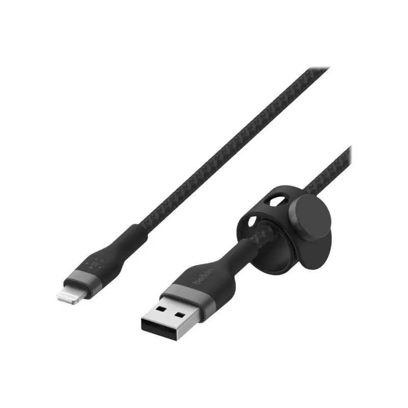 Lightning-kabel 2 m Belkin CAA010BT2MBK USB-C naar Lightning zwart