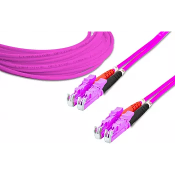 Lightwin Hoogwaardige Duplex LWL-patchkabel - MM OM4 - LSH - LSH (LDP-50 LSH-LSH 3.0 OM4)