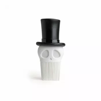 Groenteborstel Ototo Design OT976 zwart silicone