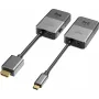 Draadloze audio/video-extender VISION TC-USBCW HDMI via Wi‑Fi 5, USB‑C-ondersteuning