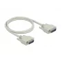 Seriële kabel DeLOCK 85975 beige 1m Sub-D15