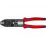 Knipex 97 21 215 kabelkrimptang krimpgereedschap zwart, blauw, rood
