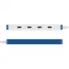 Hyper HyperDrive Flex 4-poorts USB-C-hub, wit/blauw | HD5201BUGL