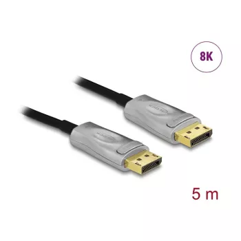 Actieve optische kabel DisplayPort 1.4 DELOCK 85879 — 8K, 5 m