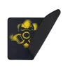 TRACER GameZone Hexy3 gaming muismat, 35 x 28 x 0,4 cm, zwart/geel