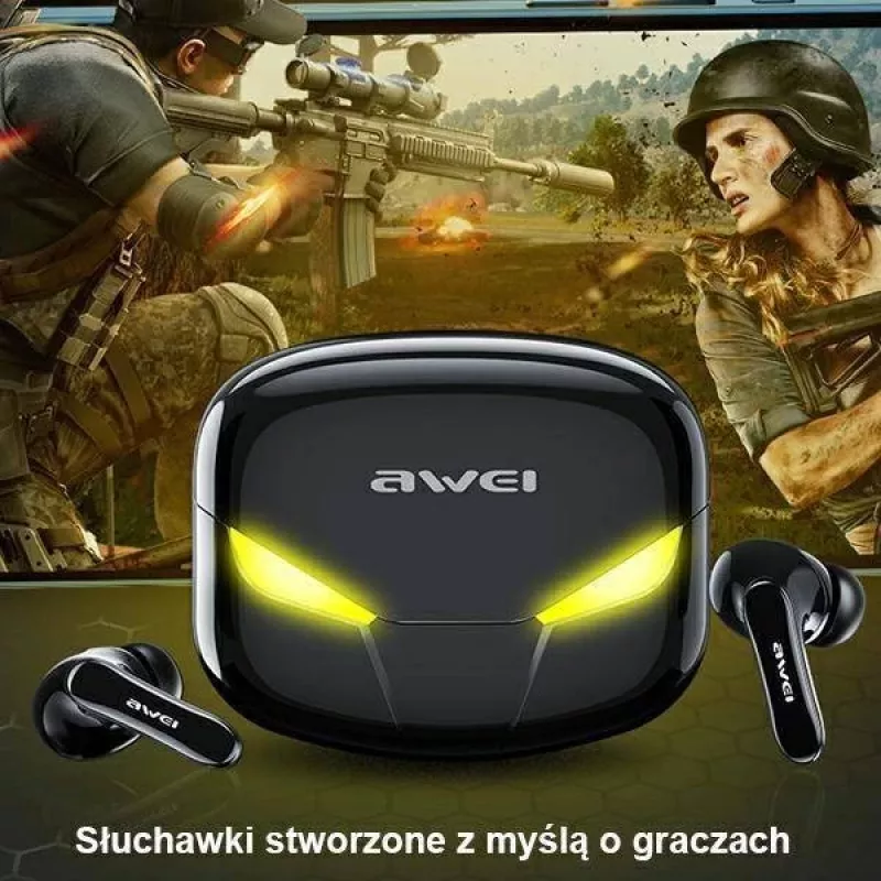 Hoofdtelefoon Awei T35 TWS zwart