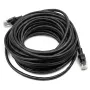 Cat5E UTP-kabel, 10 m, zwart