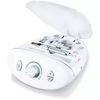 Manicure-pedicureset Beurer MP 100 nagelverzorging – elektrisch manicure-/pedicureapparaat, wit
