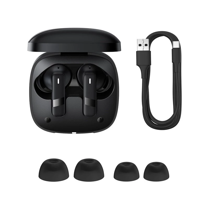 Baseus Bowie E20 headset draadloos in-ear bellen/muziek Bluetooth zwart