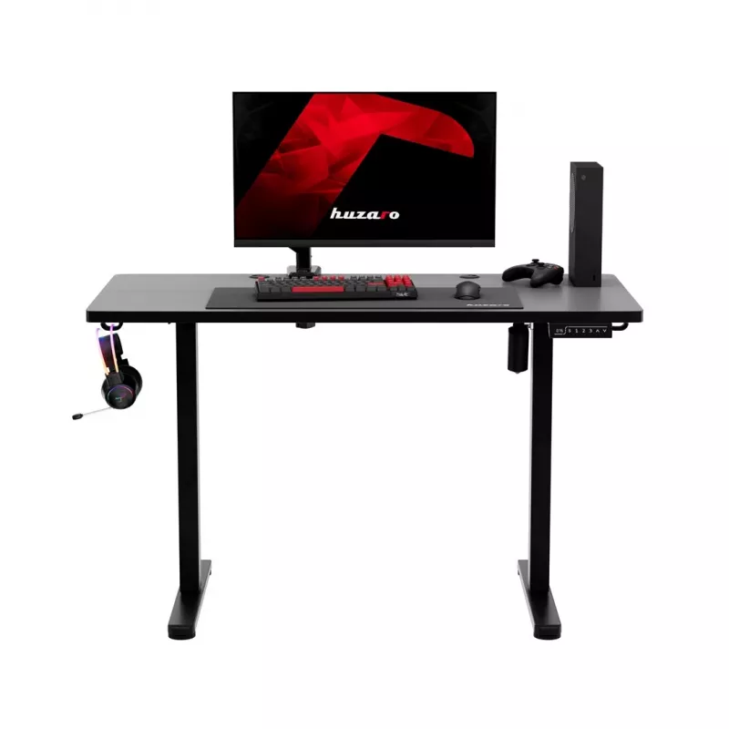 Huzaro Hero 8.1 zwart gamingbureau