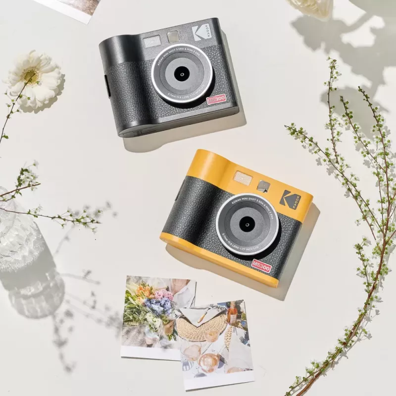 Instantcamera Kodak Mini Shot 3 Era – zwart, 4Pass-printtechnologie