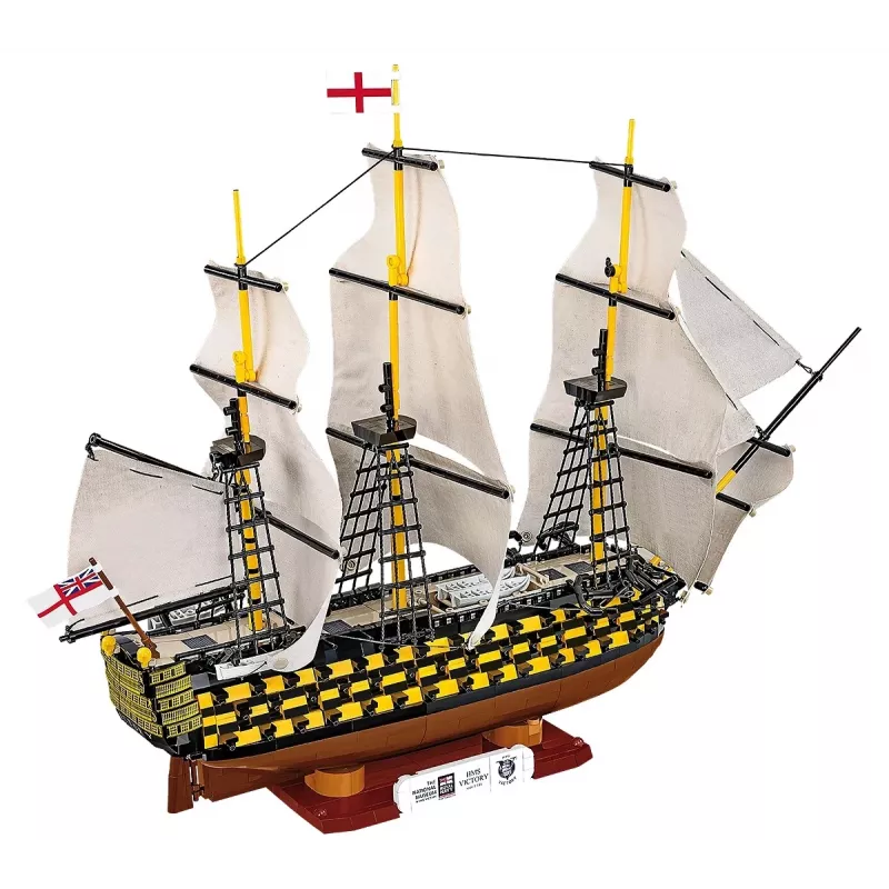 Bouwset Cobi HMS Victory — 2.517 onderdelen, gedetailleerd historisch zeilschipmodel