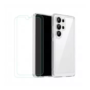 Starterkit voor Samsung Galaxy S26+ – Mobeen-hoes, gehard glas schermbescherming, 25W-oplader