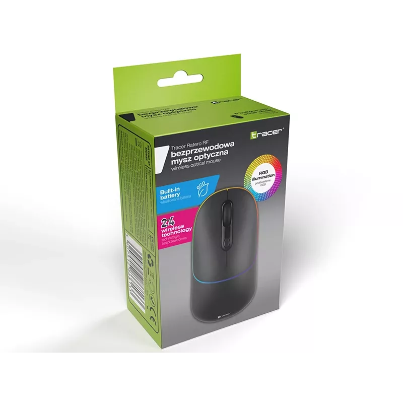 Muis Tracer RATERO RF RF draadloos + USB Type-C