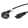 Lanberg CA-C5CA-11CC-0018-BK stroomkabel zwart 1,8 m CEE7/7 C5-koppeling (CA-C5CA-11CC-0018-BK)