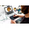 Wacom One by Medium grafische tablet zwart, rood 2540 lpi 216 x 135 mm USB