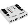 Kabeltester Omnitronic LH-089 model 10355084 — testapparaat voor netwerk- en audiokabels