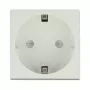Stopcontact DELOCK CEE 7/3 (type E) wit, 250 V, 16 A, 4000 W