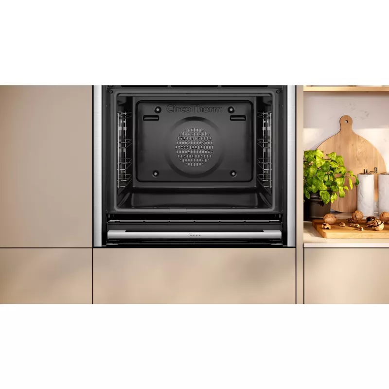 Neff B64CT73N0 Oven 71 L zwart, RVS