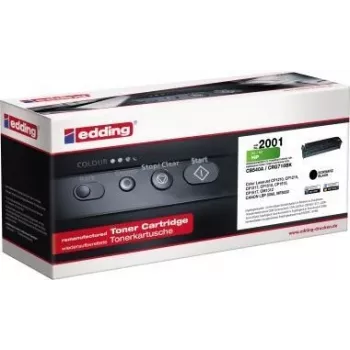EDDING Toner EDD-2001 zwart 2,2K voor HP CB540A - tonereenheid