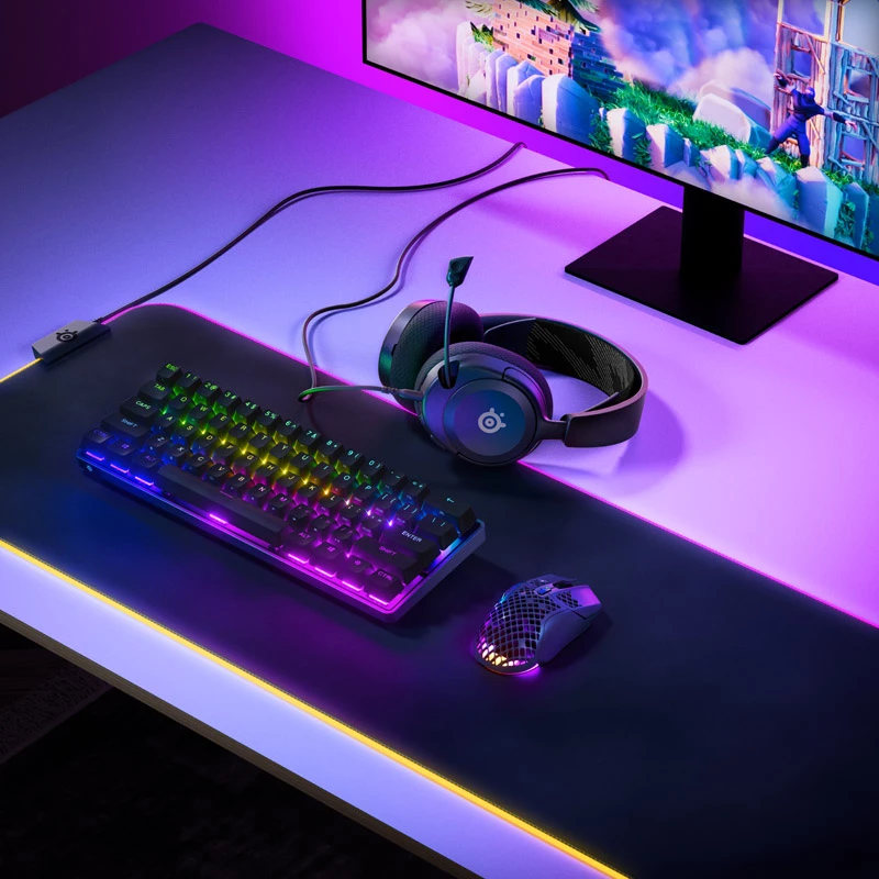 Steelseries Arctis Nova 1 headset bedrade hoofdband gaming zwart
