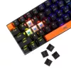 Mechanisch toetsenbord Baracuda Dolphin zwart US-layout met Blue-switches