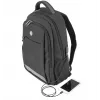 Laptoptas rugzak Tellur Companion 15,6 inch met USB-aansluiting, zwart