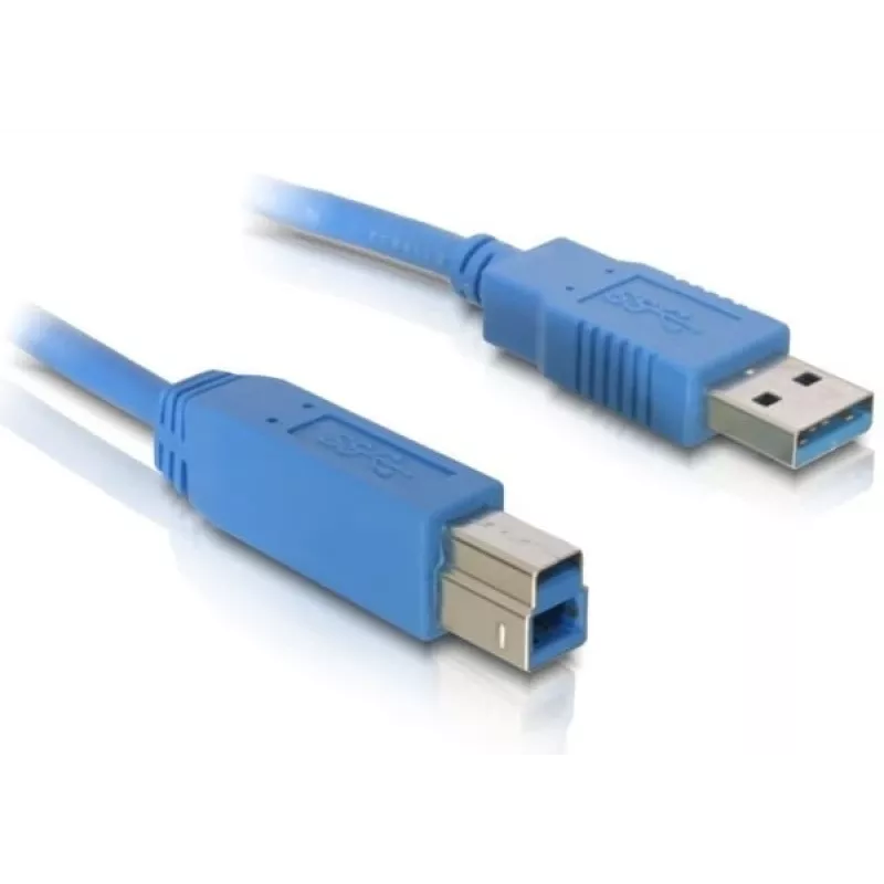 USB-kabel DeLOCK 82434 1,8 m USB A USB B blauw