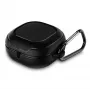 Tech-Protect Rough Carbon hoes voor de oplaadcase van Samsung Galaxy Buds 2 Pro/2/Live/Pro, zwart