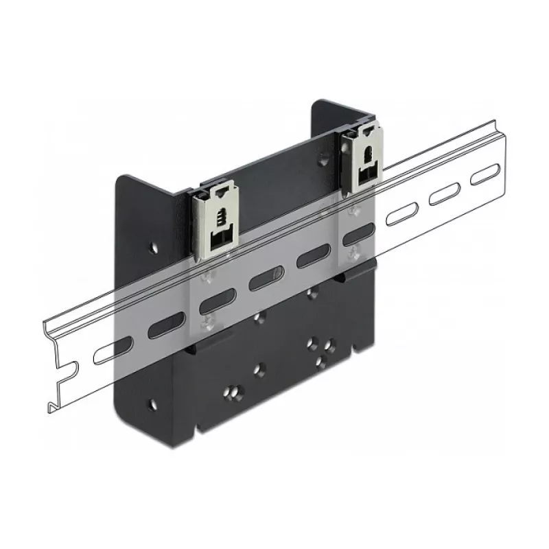 Montageset DeLOCK 66292 zwart ABS-kunststof