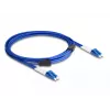 DeLOCK glasvezelkabel LC duplex naar LC duplex OS2 3m
