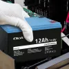 Qoltec LiFePO4 Lithium-ijzerfosfaat-accu 12,8 V 12 Ah 153,6 Wh met BMS