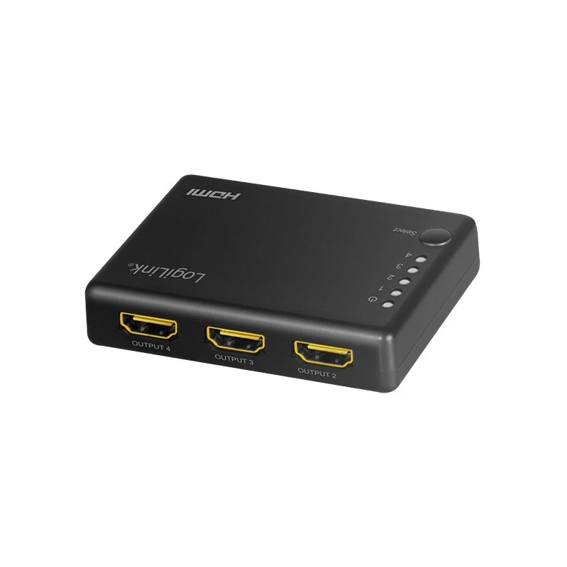 HDMI-splitter 1x4-poort, 4K/30Hz