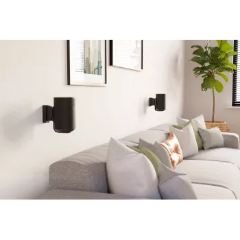 Vogels muurbeugel | luidspreker-muurbeugel voor Sonos Era 100 | kantelbaar, draaibaar | maximale draagkracht 7 kg | zwart