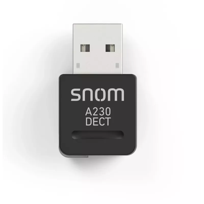 snom A230 DECT USB-flashstation - netwerkadapter - USB2.0 - DECT (4386)
