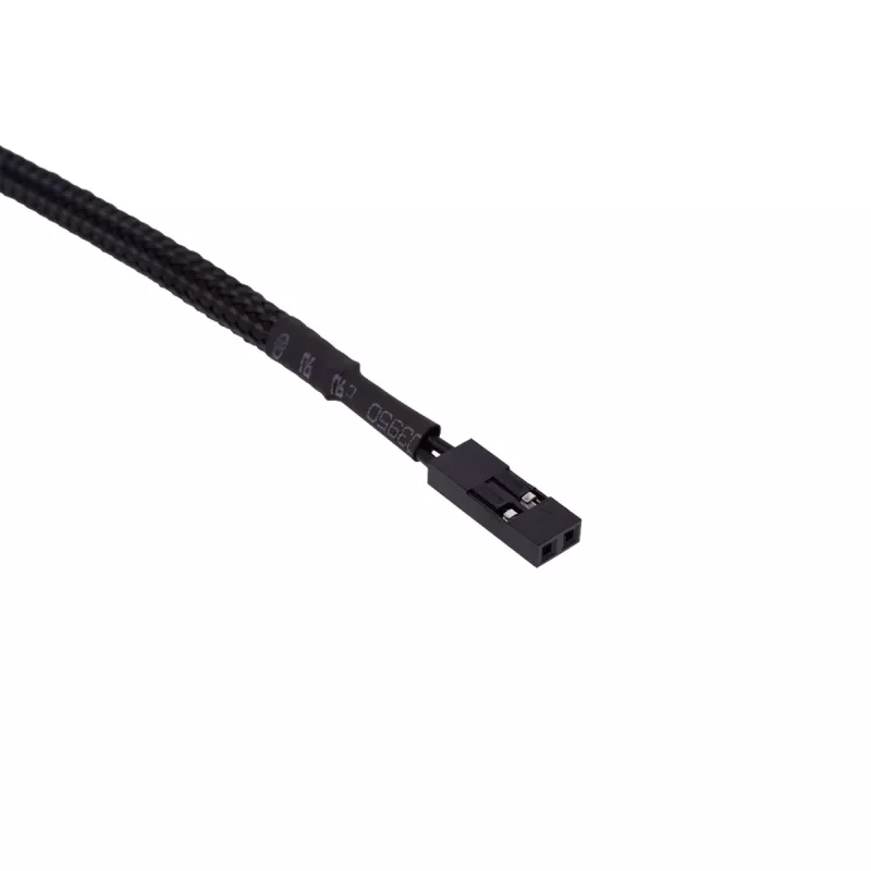 Alphacool Eiszapfen temperatuursensor plug G1/4 - temperatuursensor voor vloeistofkoelsysteem - diepzwart - 50 cm