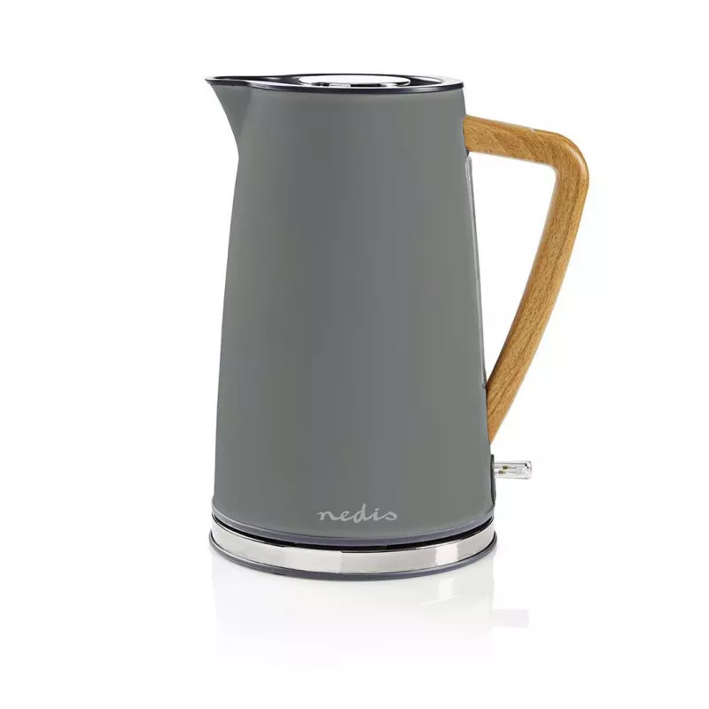 Elektrische waterkoker Nedis KAWK510EGY 1,7 l 2200 W grijs