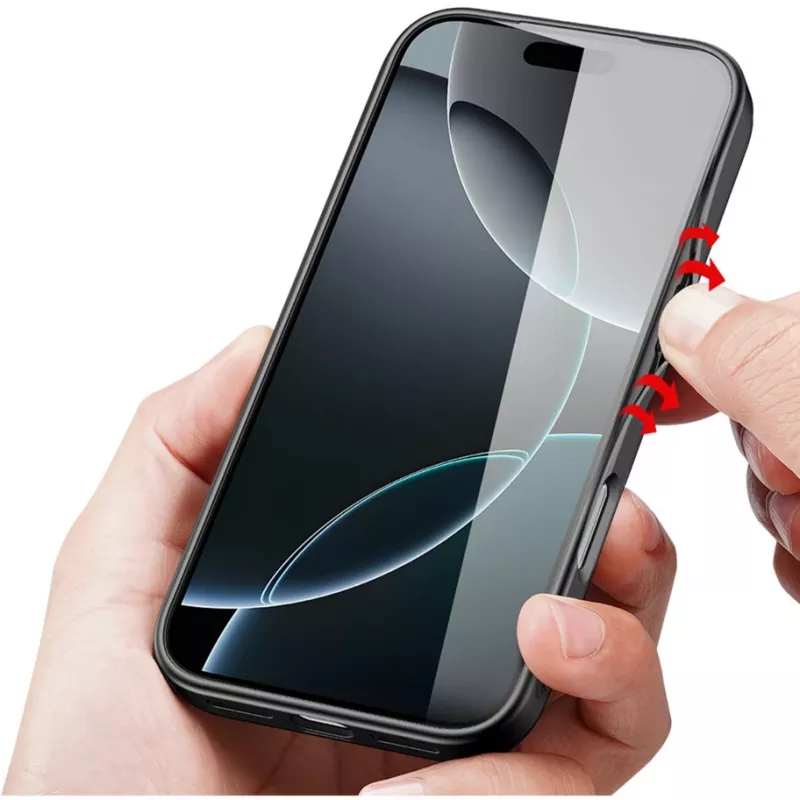 nevox StyleShell NYLO - iPhone 17 Pro Max 6,9 inch zwart (2529)