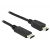 USB-kabel DeLOCK 0,5 m USB2.0-C Mini-B 83335