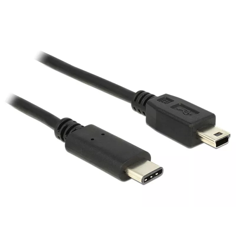 USB-kabel DeLOCK 0,5 m USB2.0-C Mini-B 83335