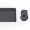 Multi-device toetsenbord- en muisset zwart grijs