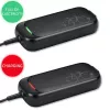 E-bike-oplader QOLTEC 50332 — 36V/42V uitgang, 2A, 5,5×2,1 mm stekker