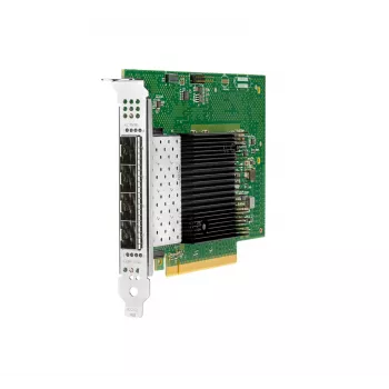 Hewlett Packard Enterprise Intel E810-XXVDA4 – netwerkadapter – PCIe 4,0 x16 – 25 Gigabit SFP28 x 4 – voor Edgeline e920, ProLiant DL20 Gen10, DL325 Gen10, DL345 Gen10, DL360 Gen10